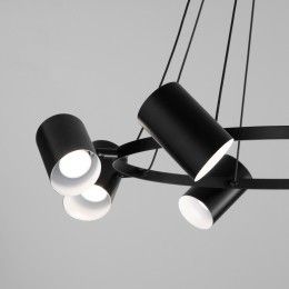 Подвесной светильник в стиле лофт 70147/8 черный Eurosvet