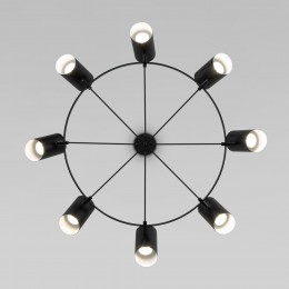 Подвесной светильник в стиле лофт 70147/8 черный Eurosvet