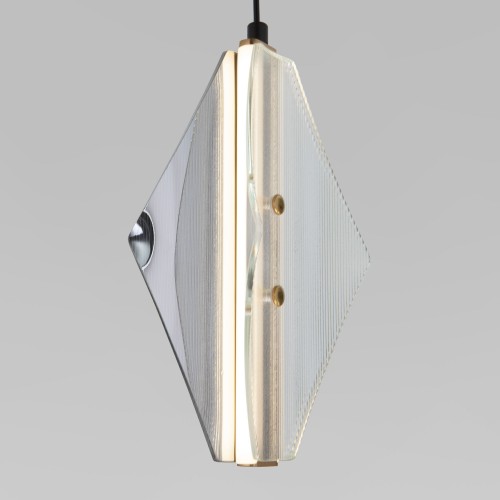 Подвесной светодиодный светильник 304054 LED латунь Eurosvet