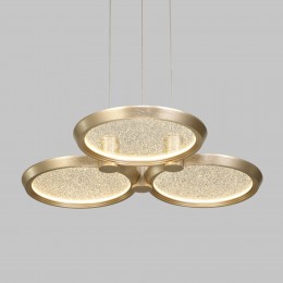 Подвесной светодиодный светильник 90034/3 золото Eurosvet