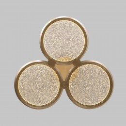 Подвесной светодиодный светильник 90034/3 золото Eurosvet