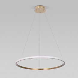 Подвесной светодиодный светильник с регулировкой цветовой температуры и яркости 90264/1 латунь Eurosvet