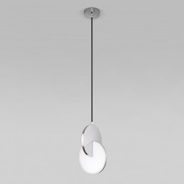 Подвесной светодиодный светильник в стиле лофт 50225/1 LED хром Eurosvet