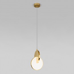 Подвесной светодиодный светильник в стиле лофт 50225/1 LED золото Eurosvet