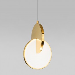 Подвесной светодиодный светильник в стиле лофт 50225/1 LED золото Eurosvet