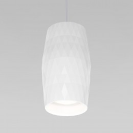 Подвесной светодиодный светильник в стиле лофт 50246/1 LED/ белый Eurosvet