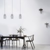 Подвесной светодиодный светильник в стиле лофт 50246/1 LED/ хром Eurosvet
