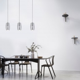 Подвесной светодиодный светильник в стиле лофт 50246/1 LED/ хром Eurosvet