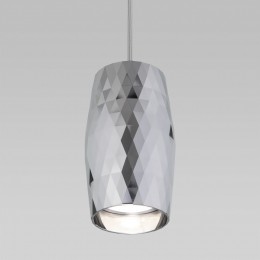 Подвесной светодиодный светильник в стиле лофт 50246/1 LED/ хром Eurosvet