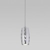 Подвесной светодиодный светильник в стиле лофт 50246/1 LED/ хром Eurosvet