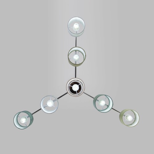 Потолочный светильник 60151/7 хром Eurosvet