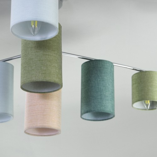 Потолочный светильник 60151/7 хром Eurosvet