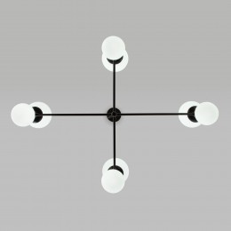 Потолочный светильник 30182/8 черный Eurosvet