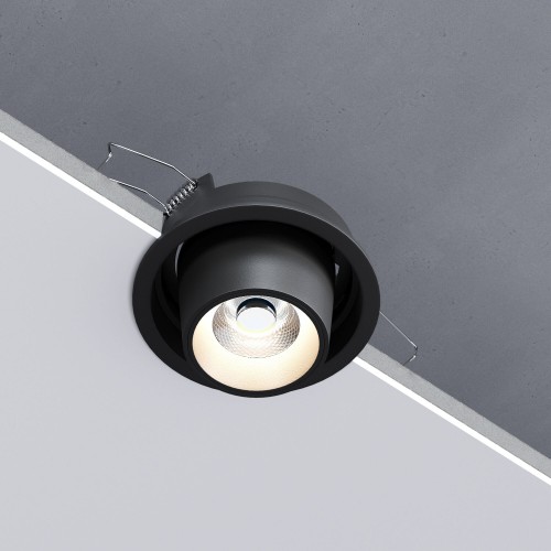 Потолочный светодиодный светильник Conner 8W 4000K чёрный 25086/LED Elektrostandard