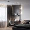 Slim Magnetic Трековый светильник 4W 4000K Cally черный 85172/01 Elektrostandard