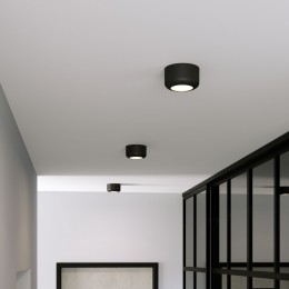 Светильник накладной светодиодный Onde 15W 4000K чёрный 25046/LED Elektrostandard