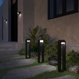 Светильник садово-парковый со светодиодами DORS F LED 35163/F черный Elektrostandard