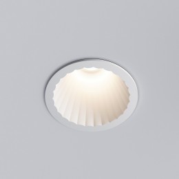 Светильник встраиваемый светодиодный Arco 12W 3000K белый IP44 15274/LED Elektrostandard