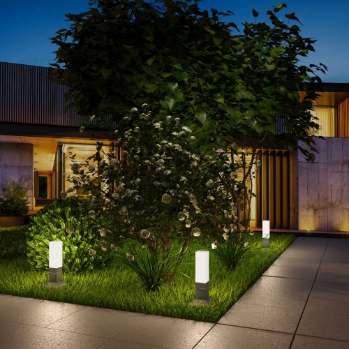 Уличный ландшафтный светодиодный светильник Серый IP54 1536 TECHNO LED Elektrostandard