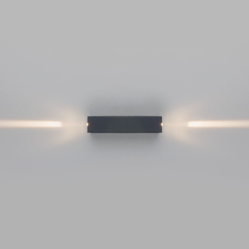 Уличный настенный светодиодный светильник Blaze LED IP54 35136/W серый Elektrostandard