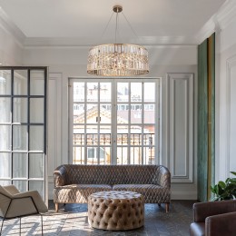 Умный подвесной светильник 10125/8 золото Eurosvet