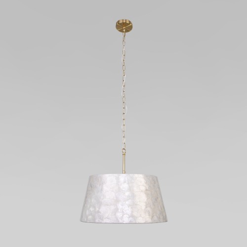 Умный подвесной светильник с перламутром 101013/5 латунь/перламутр Eurosvet