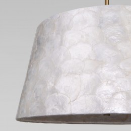 Умный подвесной светильник с перламутром 101013/5 латунь/перламутр Eurosvet