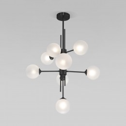 Умный потолочный светильник со стеклянными плафонами 50383 черный Eurosvet