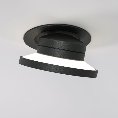 Встраиваемый светодиодный светильник 6W 4000K чёрный 25084/LED Elektrostandard
