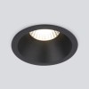 Встраиваемый светодиодный светильник Lin 7W 3000K черный 15266/LED Elektrostandard