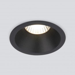 Встраиваемый светодиодный светильник Lin 7W 3000K черный 15266/LED Elektrostandard
