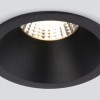 Встраиваемый светодиодный светильник Lin 7W 3000K черный 15266/LED Elektrostandard
