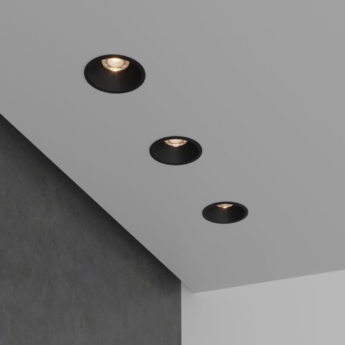 Встраиваемый светодиодный светильник Lin 7W 3000K черный 15266/LED Elektrostandard