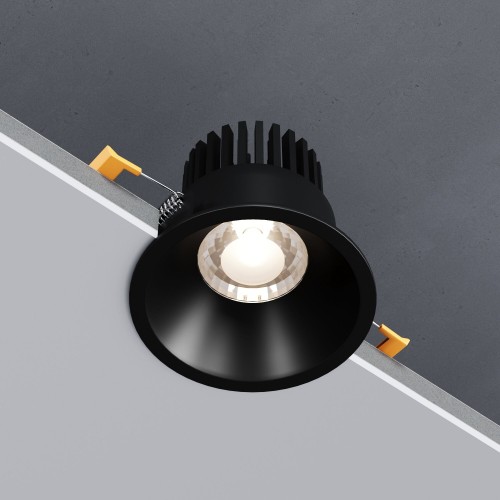 Встраиваемый светодиодный светильник Lin 7W 3000K черный 15266/LED Elektrostandard