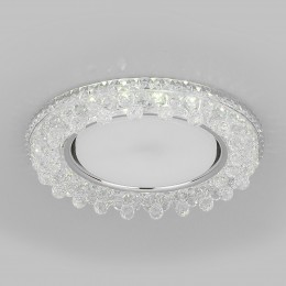 Встраиваемый точечный светильник с LED подсветкой 3025 GX53 CL прозрачный Elektrostandard