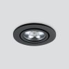 Встраиваемый точечный светильник Visio R 5W 4200K черный 15272/LED Elektrostandard
