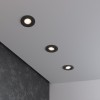 Встраиваемый точечный светильник Visio R 5W 4200K черный 15272/LED Elektrostandard