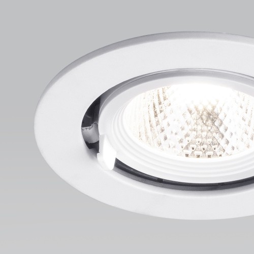 Встраиваемый точечный светодиодный светильник Osellu 9W 4200K белый 9918 LED Elektrostandard