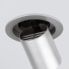 Встраиваемый точечный светодиодный светильник Pispa 10W 4200K серебро 9917 LED Elektrostandard