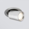 Встраиваемый точечный светодиодный светильник Pispa 10W 4200K серебро 9917 LED Elektrostandard