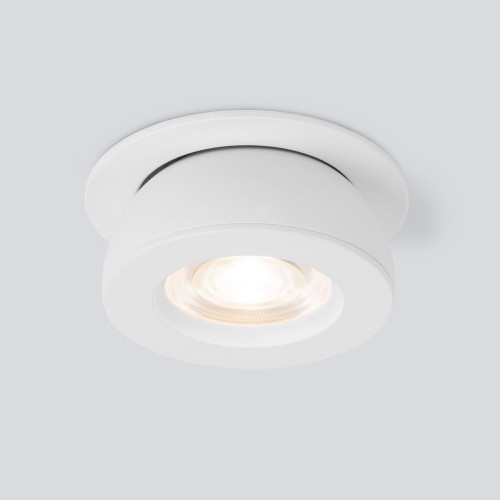 Встраиваемый точечный светодиодный светильник Pruno 25080/LED 8W 4200К белый Elektrostandard