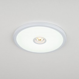 Встраиваемый потолочный светодиодный светильник 9912 LED 6+4W WH белый Elektrostandard