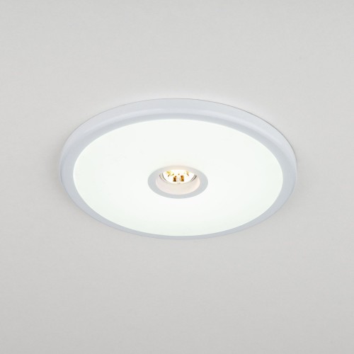 Встраиваемый потолочный светодиодный светильник 9912 LED 6+4W WH белый Elektrostandard