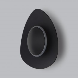 Настенный светодиодный светильник 40151/1 LED черный Eurosvet