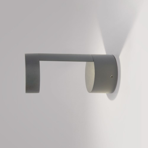 Уличный настенный светодиодный светильник Nimbus IP54 1540 TECHNO LED серый Elektrostandard