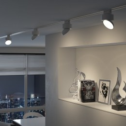 Basic System Трековый светильник 10W 4200K Smooth белый 85515/01 Elektrostandard