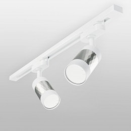 Basic System Трековый светильник GU10 Mizar Белый/серебро MRL 1007 Elektrostandard