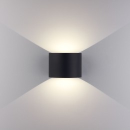 Blade черный уличный настенный светодиодный светильник 1518 TECHNO LED Elektrostandard