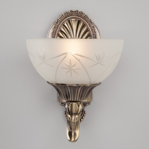 Бра в классическом стиле 60006/1 античная бронза Eurosvet