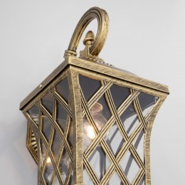 Cassiopeya D черное золото уличный настенный светильник Cassiopeya D Elektrostandard